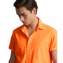 Men's Classic-Fit Cotton Satin Workshirt