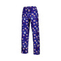 Men's Royal New York Giants Breakthrough Allover Print Knit Sleep Pants