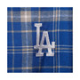 Men's Royal and Gray Los Angeles Dodgers Big and Tall Team Flannel Pants