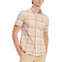 Men's Marley Plaid Regular Fit Short Sleeve Woven Shirt