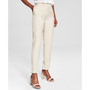 Women's Shimmer Twill Side-Zip Straight-Leg Pants