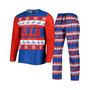 Men's Royal Buffalo Bills Team Ugly Pajama Set