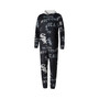 Men's Black Chicago White Sox Windfall Microfleece Union Suit