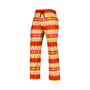Men's Red Kansas City Chiefs Team Ugly Pajama Set