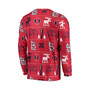 Men's Red St. Louis Cardinals Ugly Pajama Set