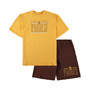 Men's Gold and Brown San Diego Padres Big and Tall T-shirt and Shorts Sleep Set