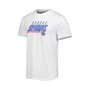 Men's Royal, White Kansas Jayhawks Downfield T-shirt and Shorts Set