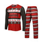 Men's Red Tampa Bay Buccaneers Team Ugly Pajama Set