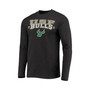 Men's Green, Heathered Charcoal South Florida Bulls Meter Long Sleeve T-shirt and Pants Sleep Set