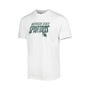 Men's Green, White Michigan State Spartans Downfield T-shirt and Shorts Set
