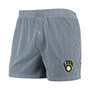 Men's White and Navy Milwaukee Brewers Gateway T-shirt and Boxer Shorts Sleep Set