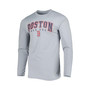 Men's Navy, Gray Boston Red Sox Breakthrough Long Sleeve Top and Pants Sleep Set