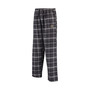 Men's Charcoal New Orleans Saints Ultimate Plaid Flannel Pajama Pants