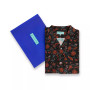 Mens Casual Button-Down Hawaiian Shirt - Short Sleeve