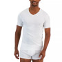Men's 4-Pk. Slim-Fit Solid V-Neck Cotton T-Shirts,  Created for Macy's