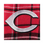 Men's Red and Black Cincinnati Reds Big and Tall Lodge T-shirt and Pants Sleep Set