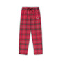 Men's Red and Black Cincinnati Reds Big and Tall Lodge T-shirt and Pants Sleep Set