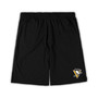 Men's Black, Heathered Charcoal Pittsburgh Penguins Big and Tall T-shirt and Shorts Sleep Set