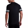Men's Large Print Logo on Neck and Sleeves T-shirt