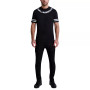 Men's Large Print Logo on Neck and Sleeves T-shirt