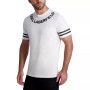 Men's Large Print Logo on Neck and Sleeves T-shirt