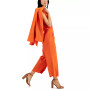 Women's Wide-Leg Cropped Trouser Pants