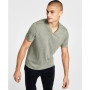 Men's Split-Neck T-Shirt, Created for Macy's