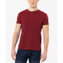 Men's Basic Henley Neck Short Sleeve T-shirt