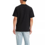Men's Relaxed Fit Box Tab Logo Crewneck T-shirt