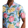 Men's Classic-Fit Floral Cotton Camp Shirt