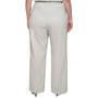 Plus Size Windowpane Wide-Leg Pants