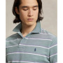 Men's Cotton Classic-Fit Striped Mesh Polo Shirt