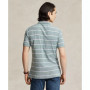 Men's Cotton Classic-Fit Striped Mesh Polo Shirt