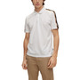 Men's Logo Inserts Mercerized-Cotton Polo Shirt