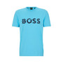 Men's Graphic Logo Print Stretch T-shirt