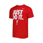Men's Red Liverpool Just Do It T-shirt
