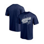 Men's Navy Dallas Cowboys Hometown Collection State Shape T-shirt