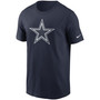 Men's Navy Dallas Cowboys Primary Logo T-shirt