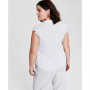 Plus Size Tie-Neck Ruffle-Sleeve Blouse