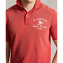 Men's Cotton Classic-Fit Mesh Graphic Polo Shirt