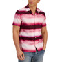 Men's Classic-Fit Ombré Stripe Button-Down Camp Shirt, Created for Macy's