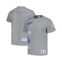 Men's Heather Gray Los Angeles Dodgers Cooperstown Collection City Collection T-shirt