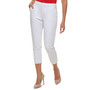 Women's Cropped Elastic-Back Sloane Ankle Pants