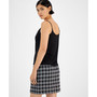 Women's Embellished Drape-Neck Camisole Top, Created for Macy's