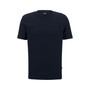 BOSS Men's Cotton-Blend Bubble-Jacquard Structure T-shirt