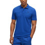 Men's Slim-Fit Striped Tape Polo Shirt