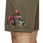 Men's Train Essentials Seasonal Camo-Filled Logo Training Shorts