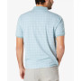 Men's Printed Button Placket Polo Shirt