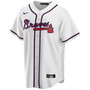 Men's Atlanta Braves Official Blank Replica Jersey