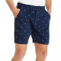 Men's 7" Inseam Printed Stretch Cotton Shorts